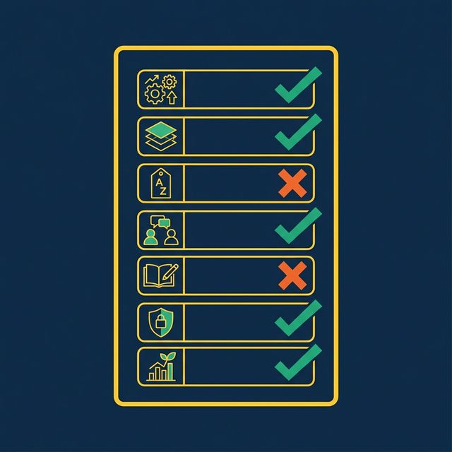 Semantic layer best practices checklist — checks and mistakes